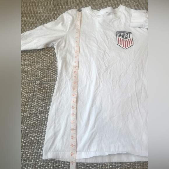 Ghost US World Cup collaboration
long sleeve white T-shirt, men’s M limited drop - Picture 8 of 8
